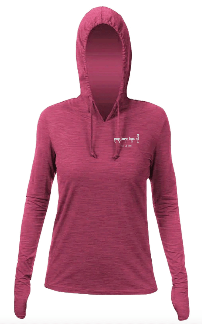 a person wearing a pink shirt